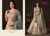 Teal Gold Lashkara By Zeel Fendy Silk With Sequence Work Lehenga Choli 6019